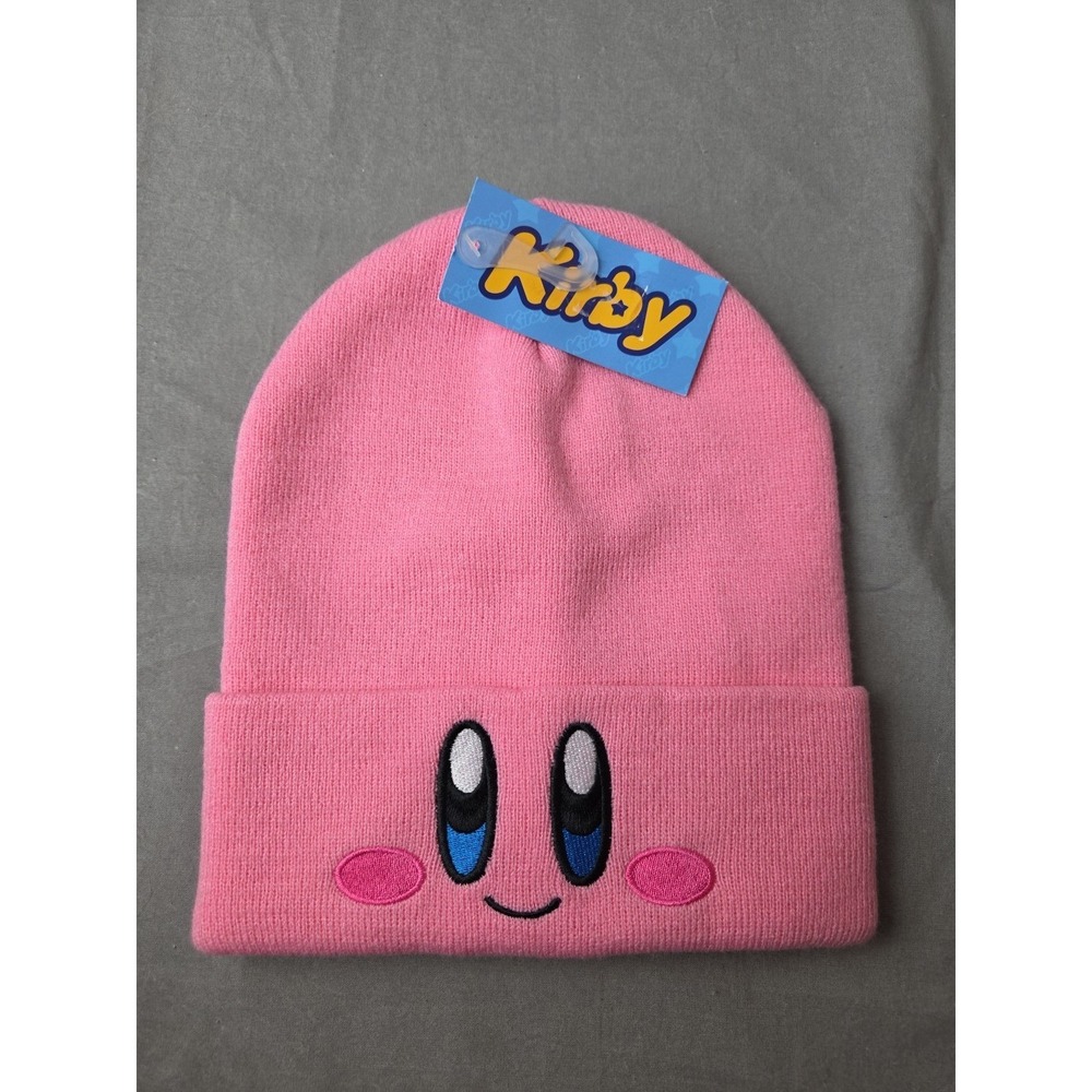 KIRBY Nintendo Figural Beanie Hat Winter Cap NWT Cosplay